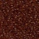 Miyuki delica Beads 11/0 - Transparent dark topaz DB-709